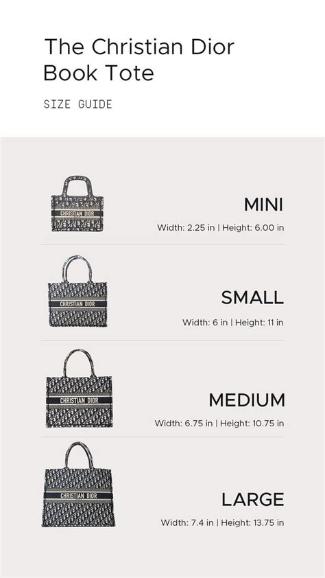 dior book bag sizes|dior book tote 2022.